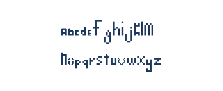singlDementr Regular Lowercase