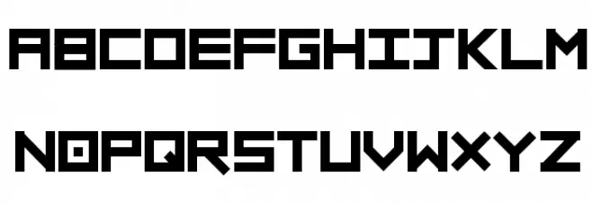 sinner Font UPPERCASE