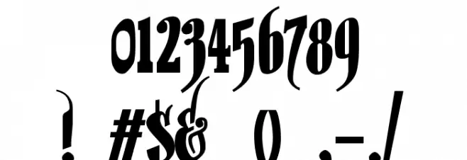 sir william Font OTHER CHARS