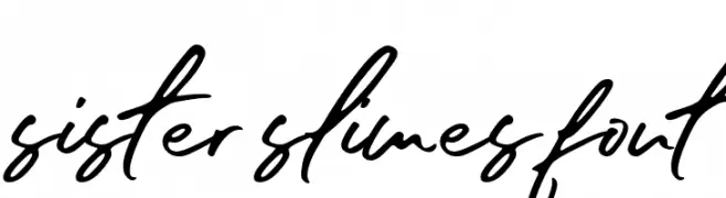 sister slimes font  font caratteri gratis