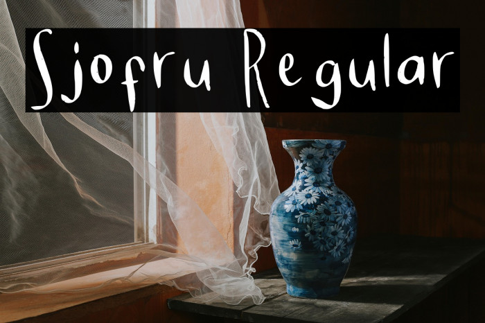 Sjofru Regular Example 1