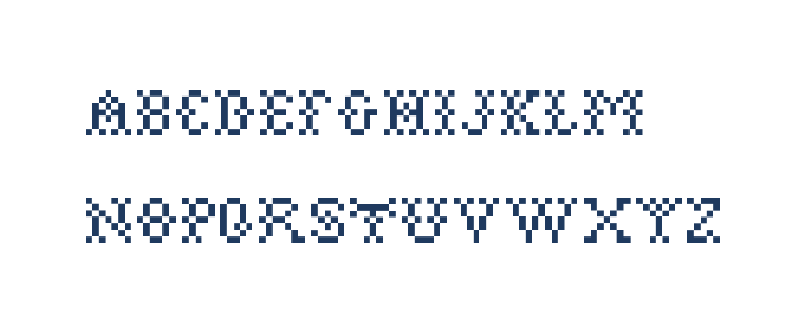 Sjonarbok Classic Regular Uppercase