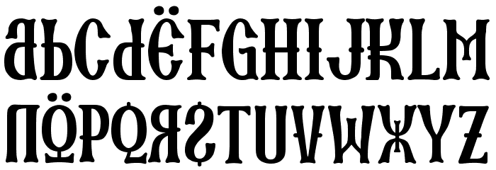 SKARTANICK Font LOWERCASE