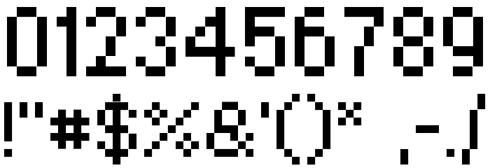 SKA_75_marul_CE Font OTHER CHARS