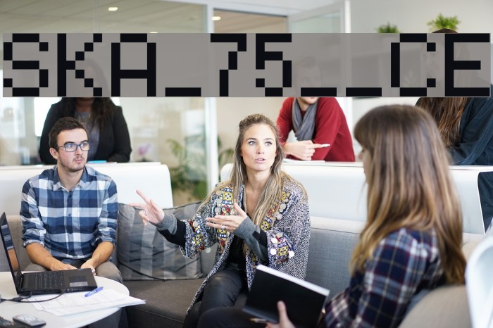 SKA_75_marul_CE Font examples