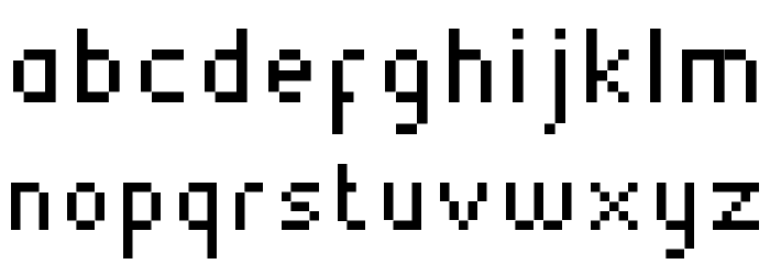 SKA_75_marul_CE_extended Font LOWERCASE