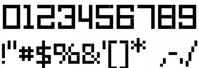 SKA_cubic01_75_CE Font OTHER CHARS