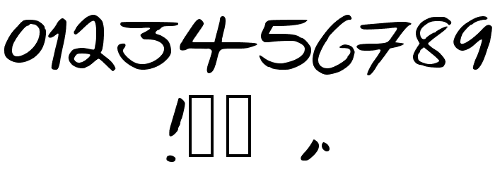 SKELUNA-Regular Font OTHER CHARS