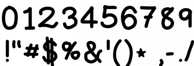 SKElementary Font OTHER CHARS