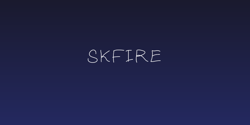 SKFire Social Header