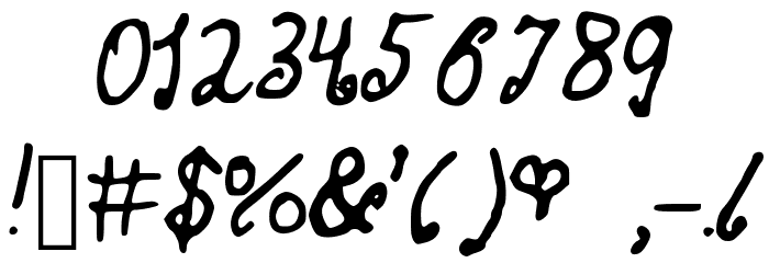 SKHipsters Font OTHER CHARS
