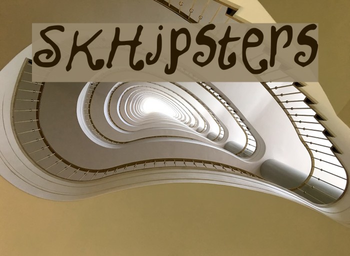 SKHipsters Font examples