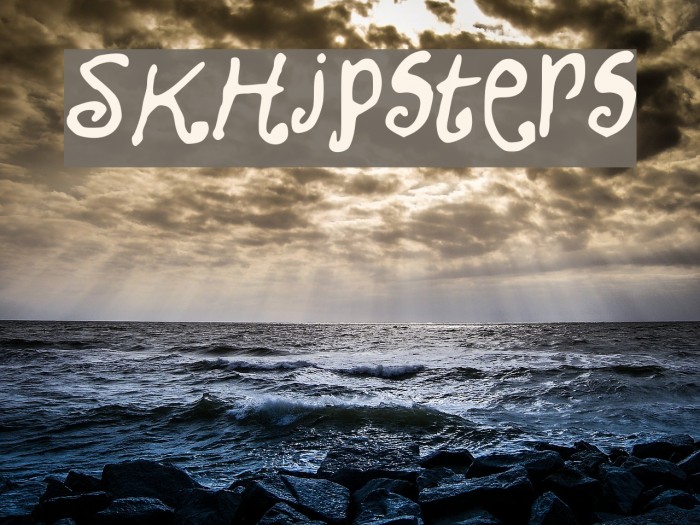 SKHipsters Font examples