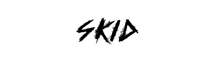 SKID  免费字体下载