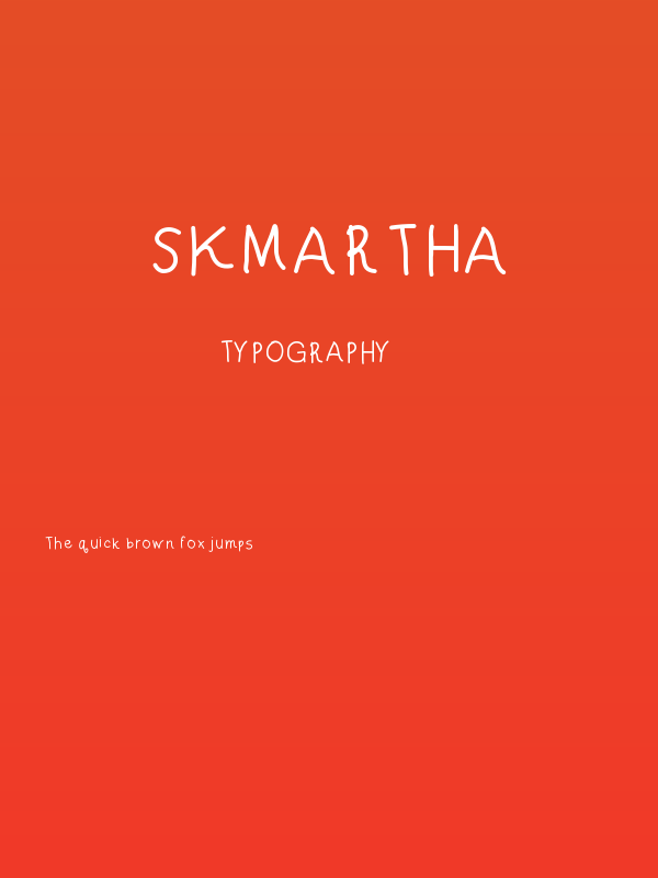 SKMartha Poster