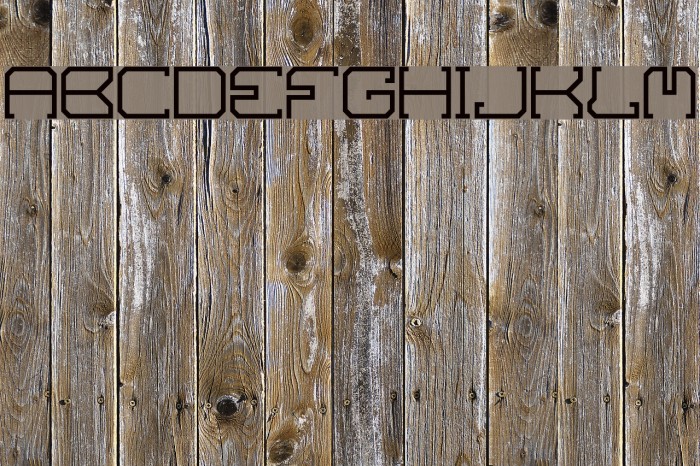 SKOV Font examples