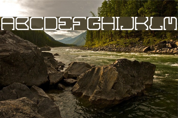 SKOV Font examples