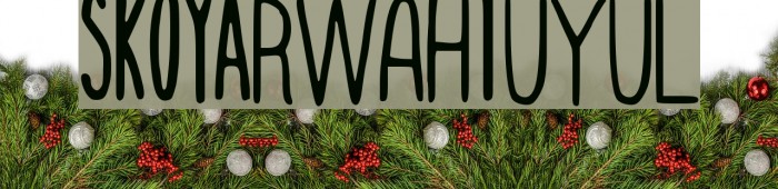 SKOYArwahTuyul Font examples