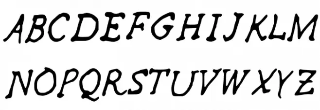 SKPerfectRhyme 字体 大写