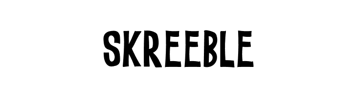SKREEBLE Font