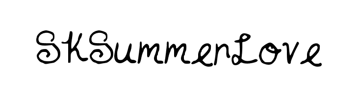 SKSummerLove  Descarca Fonturi Gratis