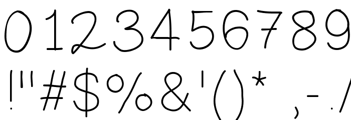 SKSunset Font OTHER CHARS
