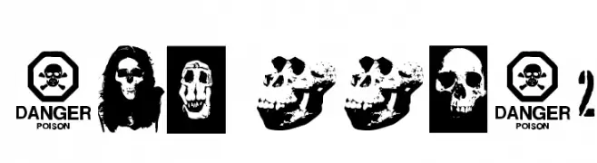 SKULL TS 2  les polices de caractères gratuit tlcharger