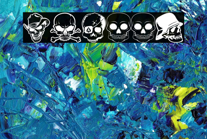 SKULLX Font examples
