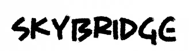 SKY BRIDGE  Frei Schriftart Herunterladen