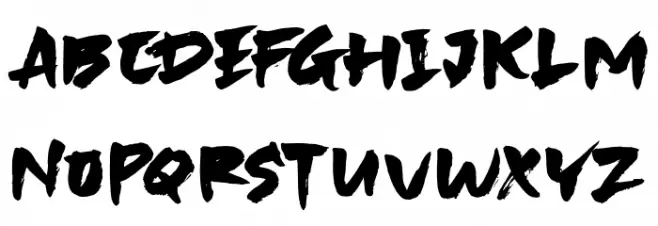 SKYBRUSH Fuentes MINÚSCULAS