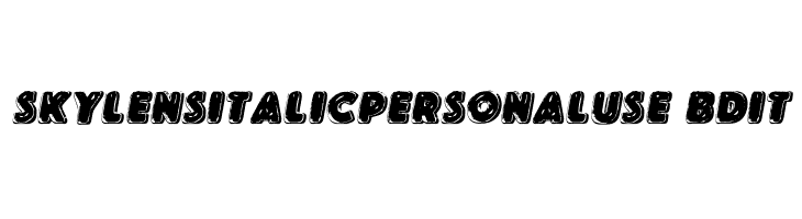 SKYLENSITALICPERSONALUSE-BdIt  لخطوط تنزيل