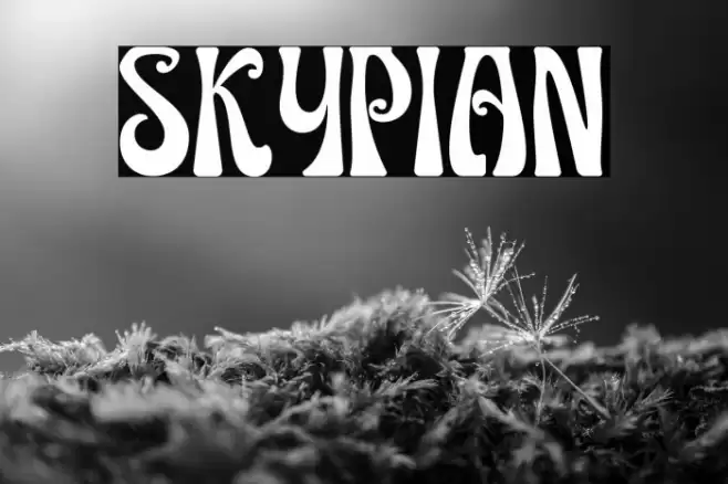 SKYPIAN خط examples