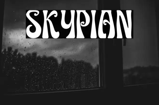 SKYPIAN خط examples