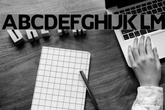 SKYfontThick Font examples