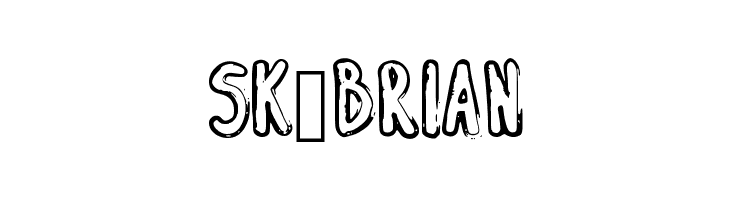 SK_BRIAN  Frei Schriftart Herunterladen
