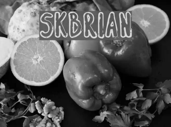 SK_BRIAN Font examples