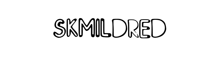 SK_MILDRED  Frei Schriftart Herunterladen