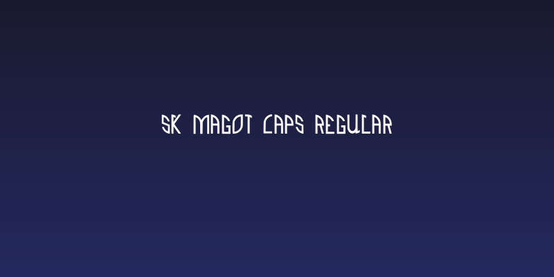 Sk Magot Caps Regular Social Header