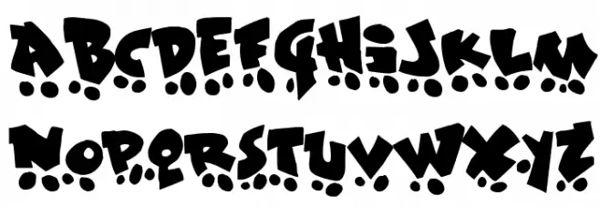 Sk8 or dye フォント 小文字