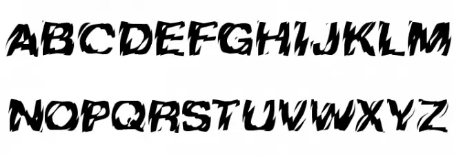 Skadir フォント 大文字