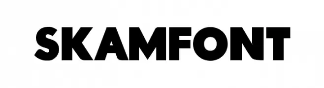 Skam Font  नि: शुल्क फ़ॉन्ट्स डाउनलोड