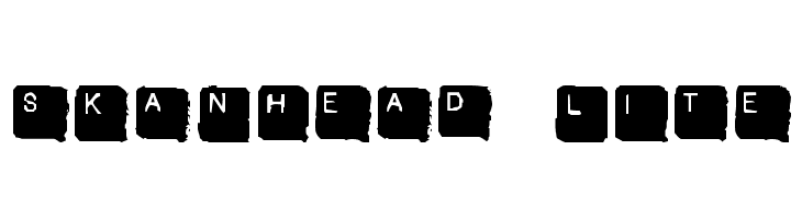 SkanHead  Lite  免费字体下载