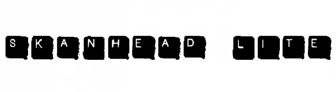 SkanHead  Lite  baixar fontes gratis