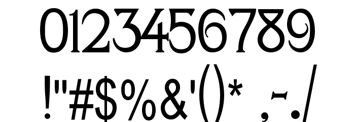 Skandal Font OTHER CHARS