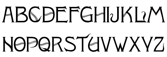 Skandal Font LOWERCASE