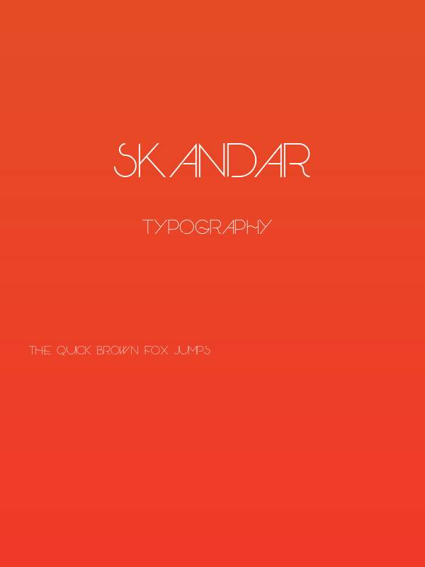 Skandar Poster