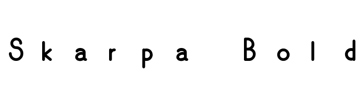 Skarpa Bold Font