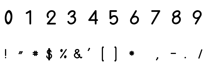 Skarpa Bold Font OTHER CHARS
