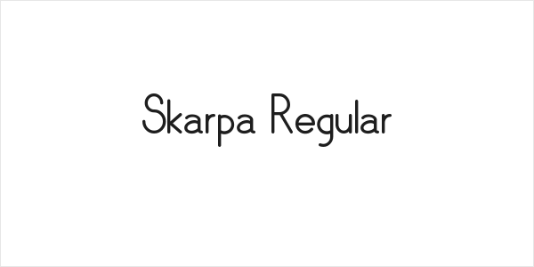Skarpa Regular Logo
