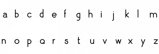 Skarpa Regular Polices MINUSCULES